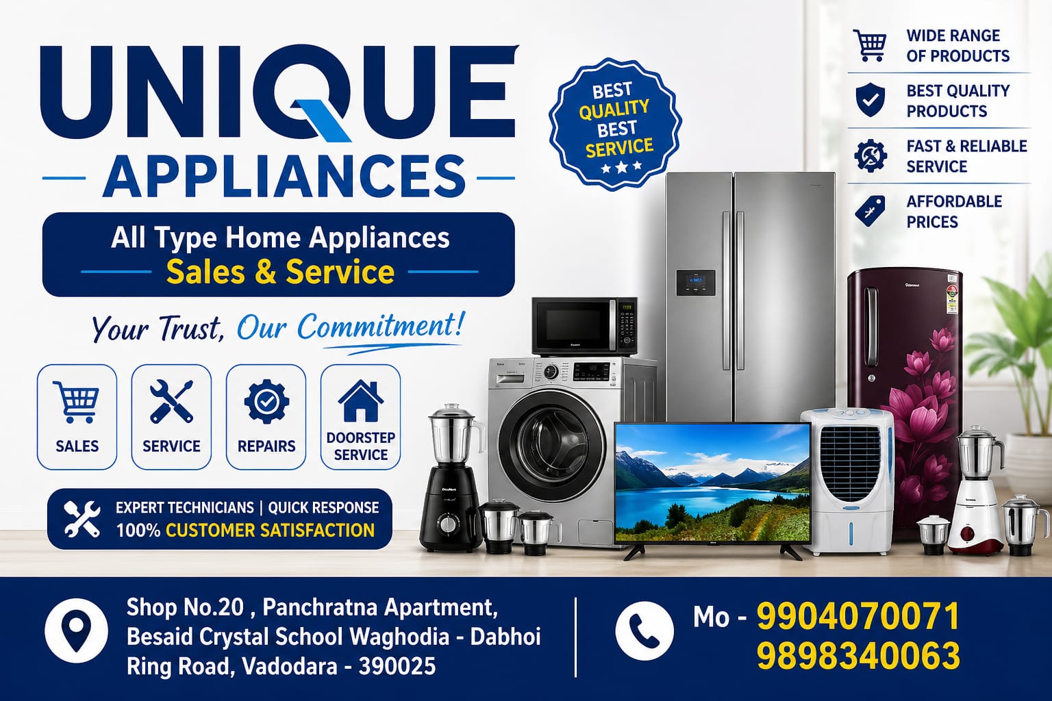 Unique Appliances store
